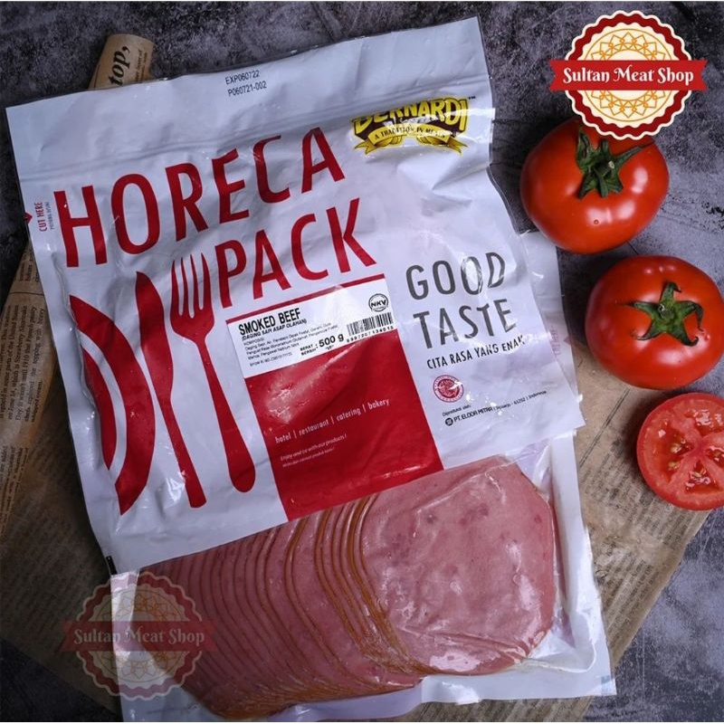 

Bernardi Smoked Beef Horeca Daging Asap 500 gram