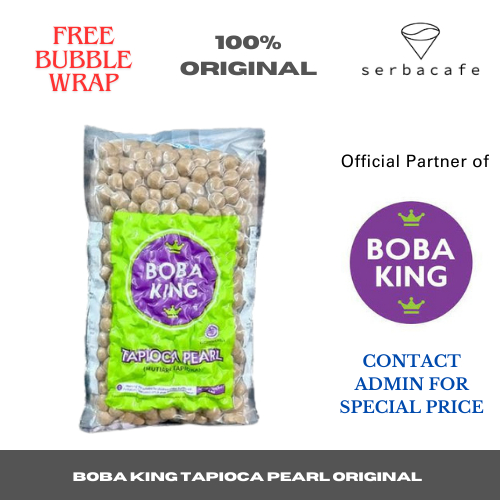

Boba King Tapioca Pearl Original (1 kg)
