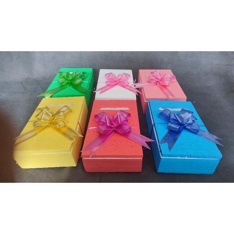 

moneybox kotak kado berbahan styrofoam