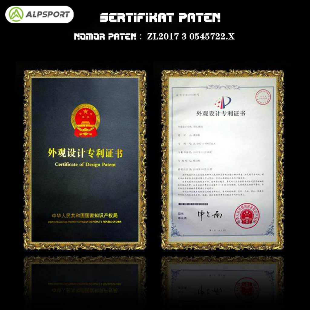 BEST DEALS ALPSPORT SL DRAGON TEKNIK PATUNG RELIEF RAKET EMAS HITAM DIRANGKAI 4U 26LBS RAKET