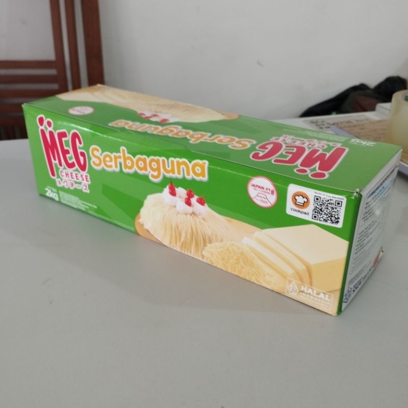 

Keju Meg 2kg Cheese Serbaguna