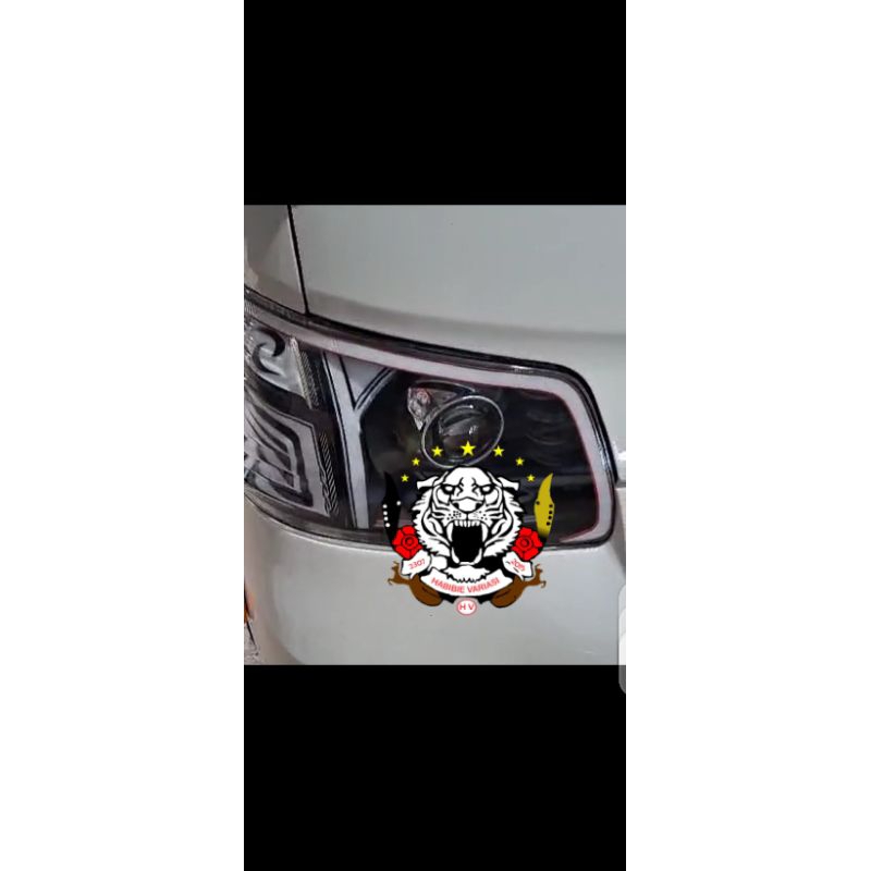 Headlamp Gran Max Custom Projector Proji Drl Alis Demon Eyes.Headlamp Grandmax