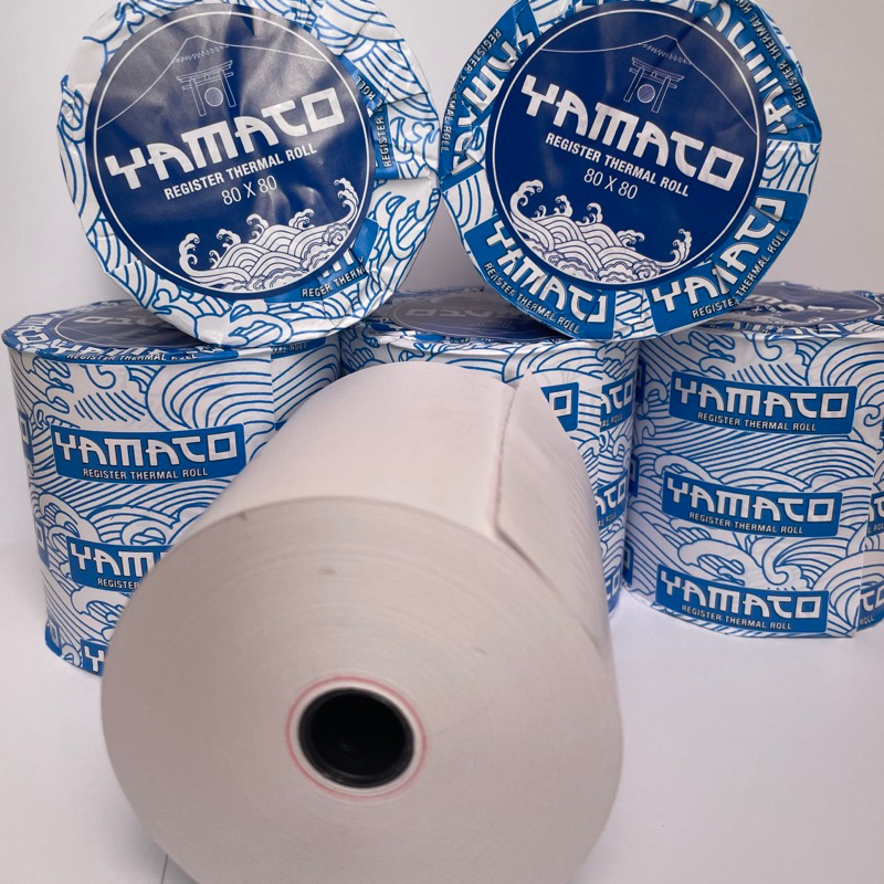 

Kertas print thermal 80 x 80 yamato / Thermal Paper Roll 80x80