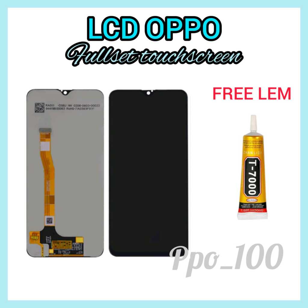 GRATIS LEM LCD OPPO REALME 3PRO ORIGINAL FULLSET TOUCHSCREEN ASLI LAYAR HP COPOTAN