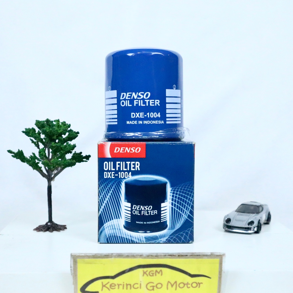 Denso Filter Oli DXE-1004 Saringan Oil Yaris Vios Limo Altis 02-13 Wish Ist Voxy Sienta Great Coroll