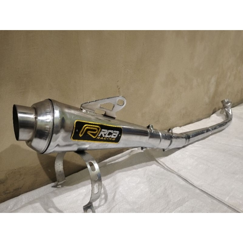 knalpot racing RCB Supra jupiter Vega karisma Kirana shogun cripton Revo smash all bebek series