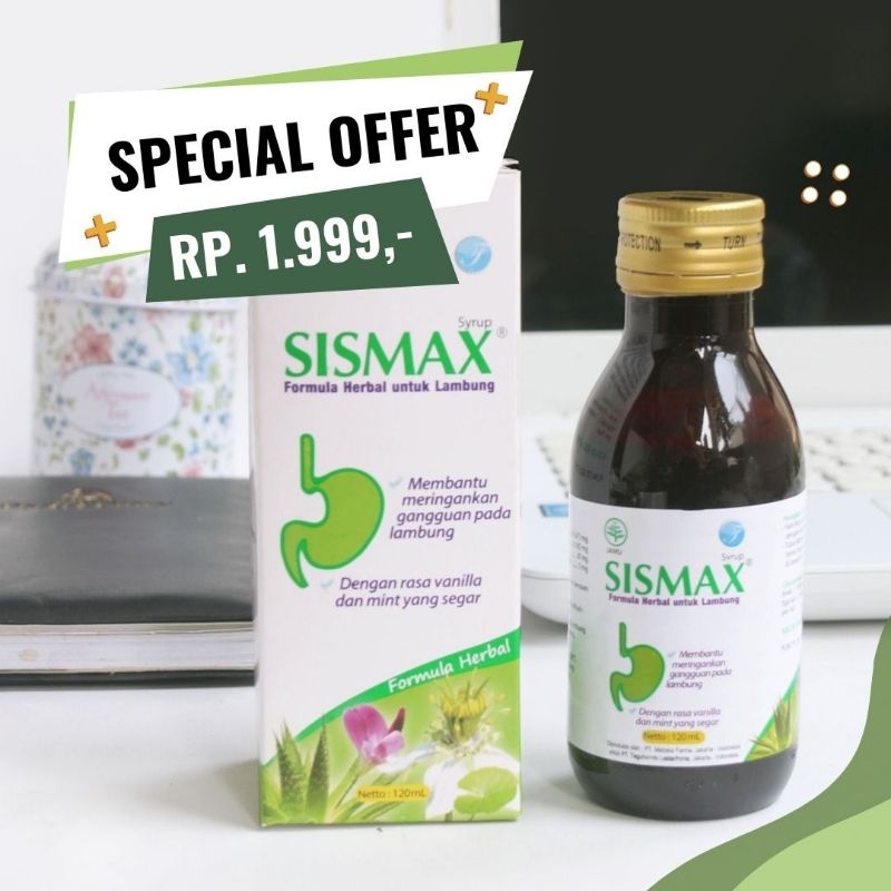 Obat Maag Herbal SISMAX Formula Herbal Untuk Lambung