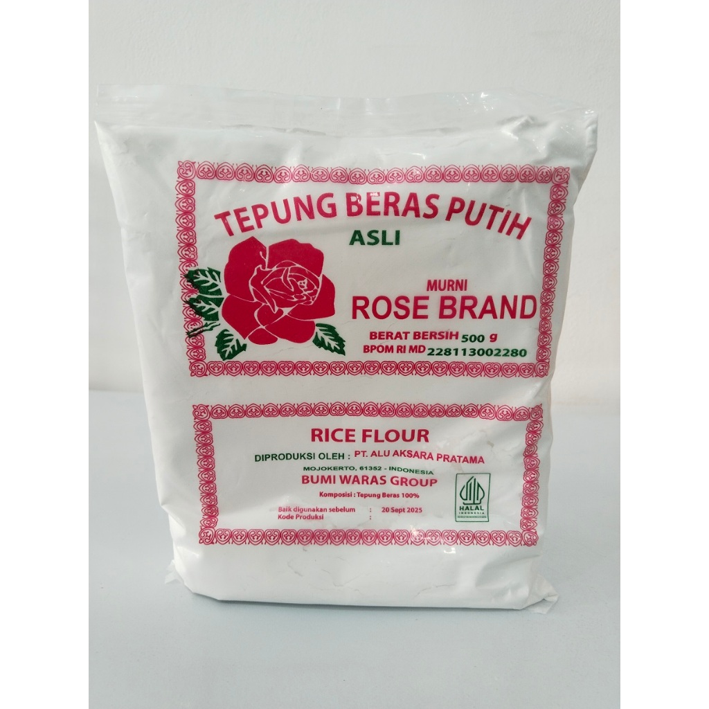 

ROSE BRAND Tepung Beras Putih 500ml