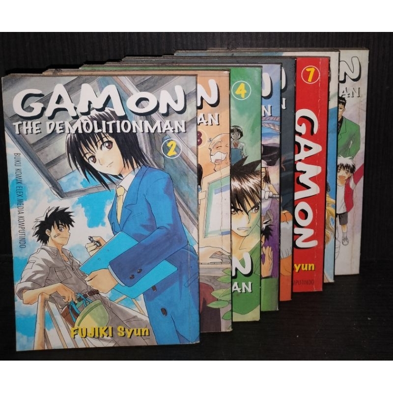 Komik Gamon The Demolitionman Set 2-9 Tamat