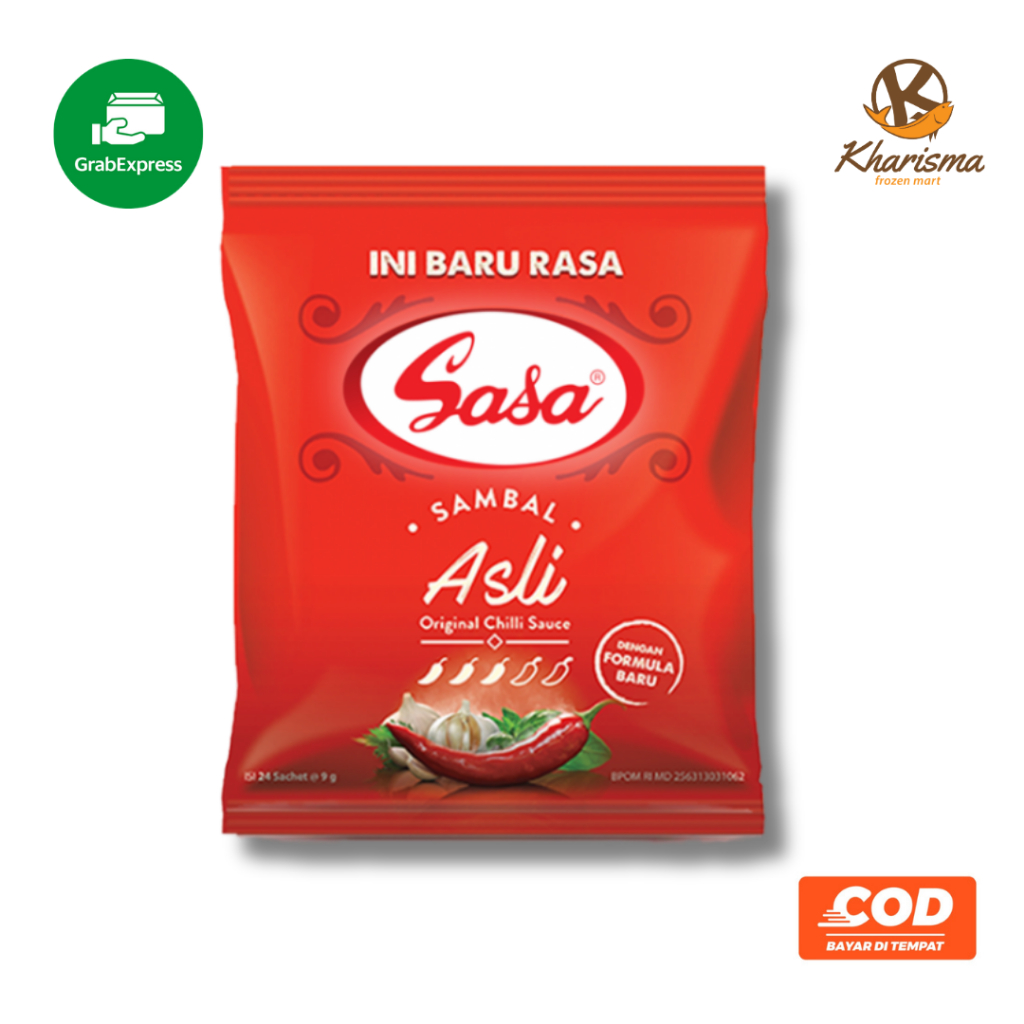 

Sasa Saos Sambal Pedas 1kg Kharisma Frozenmart