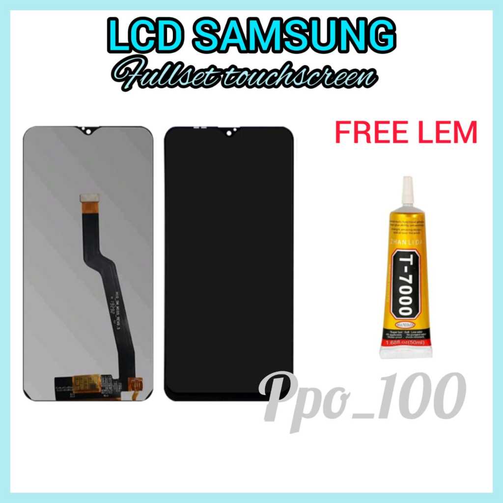 GRATIS LEM Lcd Samsung A10 A105 M10 M105 Fullset Original Touchscreen asli Layar hp copotan