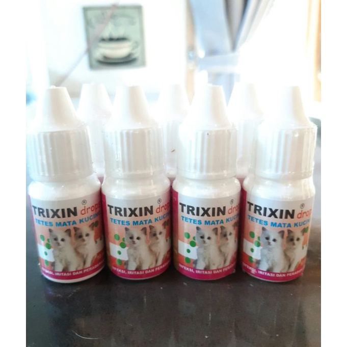 Tetes Mata Hewan - Trixin Tetes Mata Kucing - tetes mata kucing - Obat tetes Mata Kucing