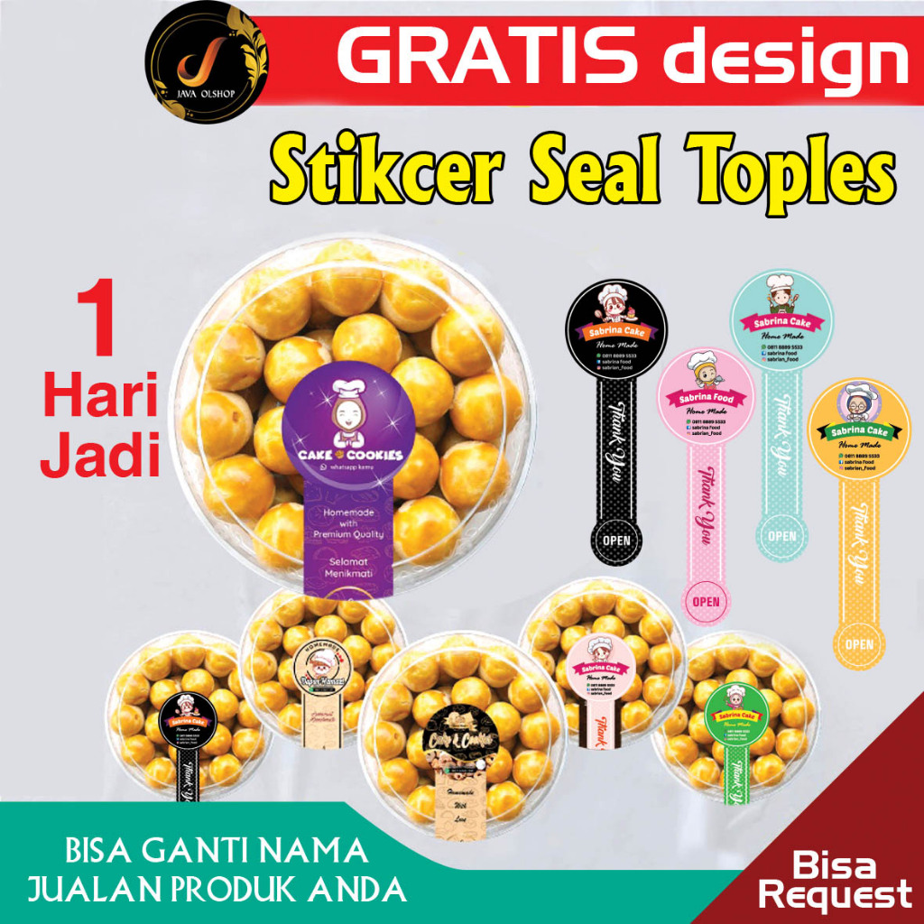 

STIKER TOPLES | STIKER SEAL TOPLES | STIKER BOX