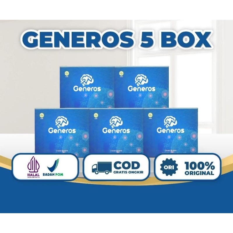 Generos multivitamin otak anak asli dan original