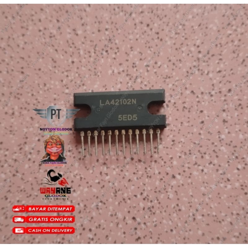 ic transistor mosfet LA 42102 N