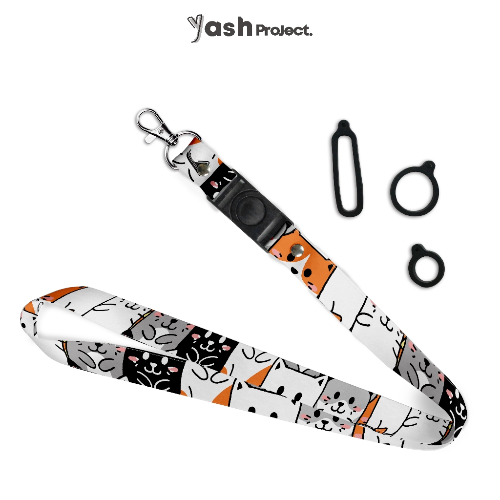 

Lanyard Idcard Cute Cat Pattern | Cat