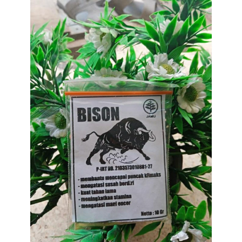 

jamu bison 3saset ( 20rb/saset )