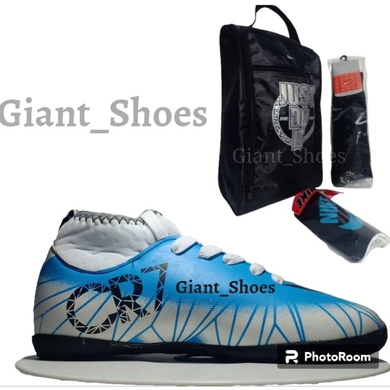 Terlaris Sepatu Futsal Anak Cr7  Sepatu Futsal Anak Komplit Paket  Sepatu Futsal Anak Murah  Sepatu 