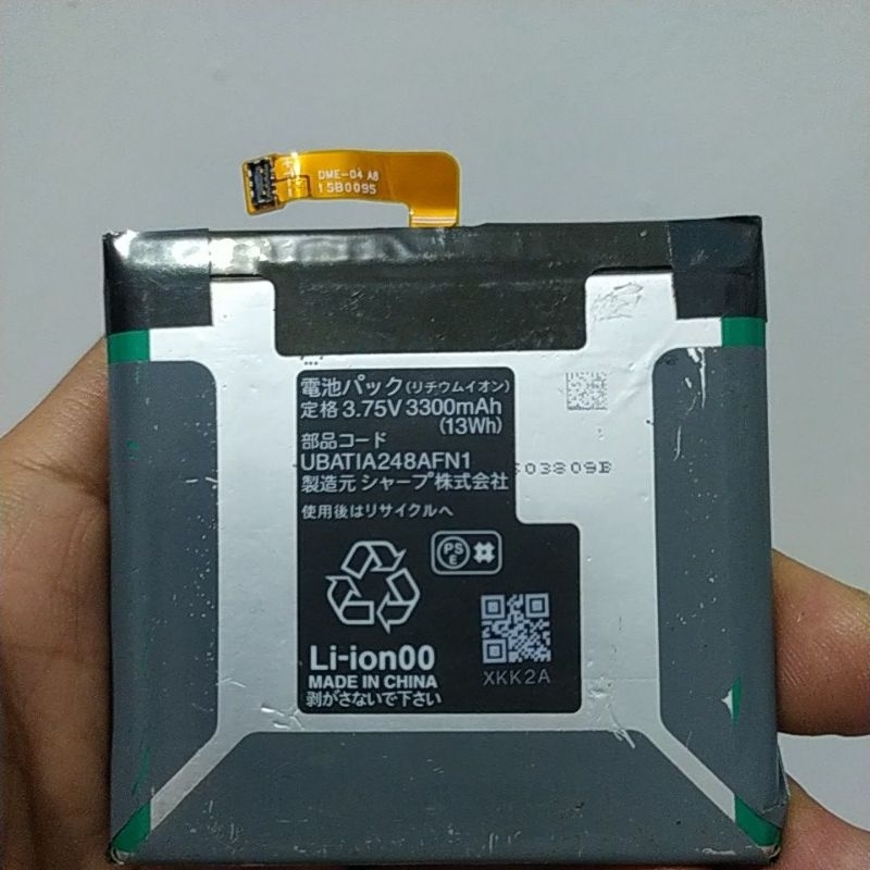 baterai Sharp sh01h/SH03G/SH01G ubatia2484AFN1 original cabutan 200%