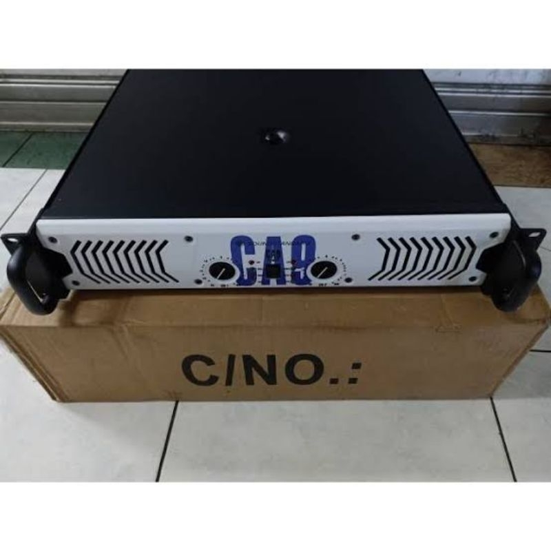 POWER AMPLIFIER SOUNDSTANDARD CA9 NEW STEREO CA 9 PUTIH