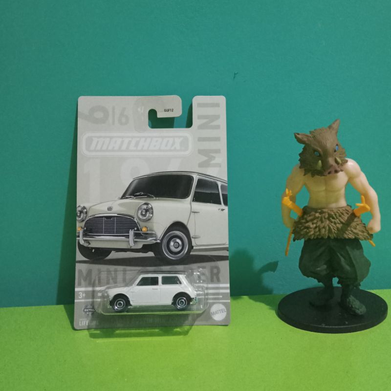 Matchbox Mini Cooper Series Putih dan Merah