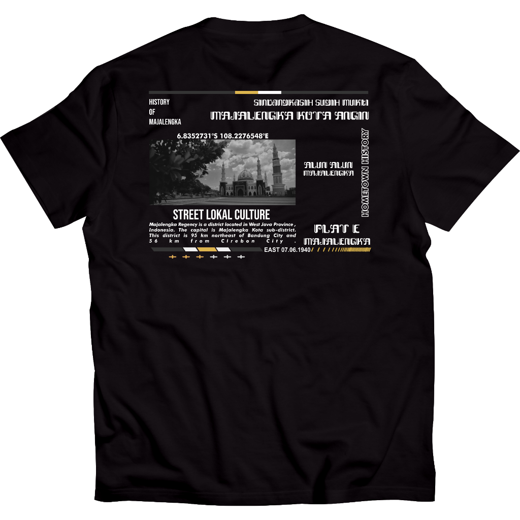 Kaos Majalengka Tshirt Majalengka PLAT E