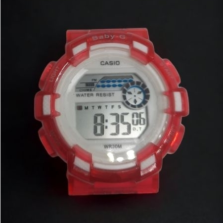 Jam digital casio baby g hanya kepala tanpa tali