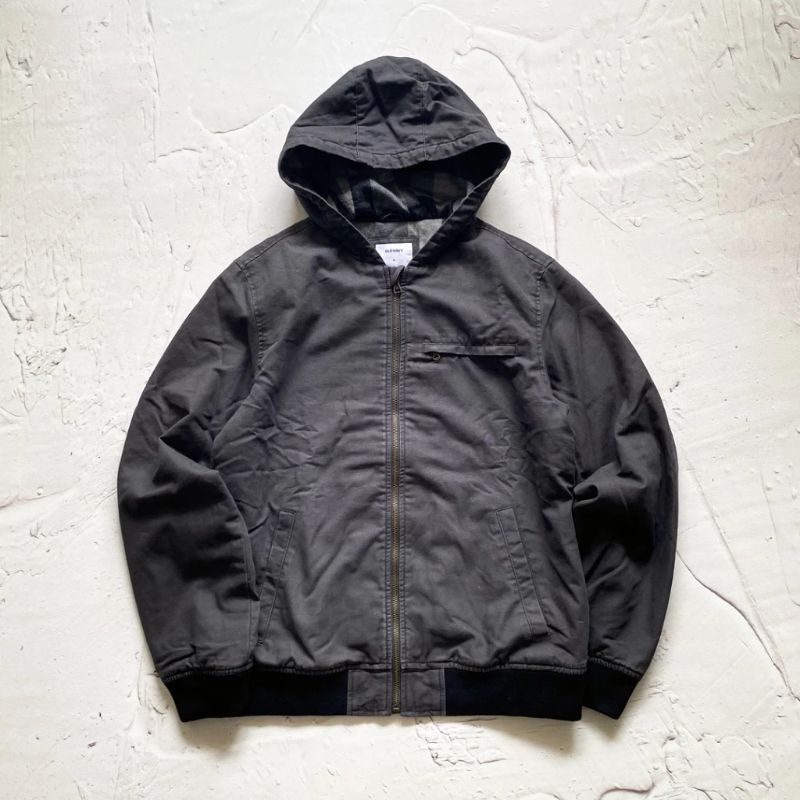 Jaket Old Navy Quilted Lined like Carharrt Active Grey