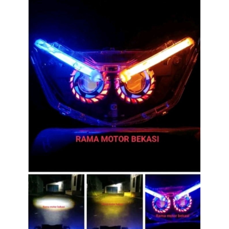 Proji beat deluxe/Headlamp beat LED 2020-2022/reflektor beat deluxe custom ORIGINAL PNP