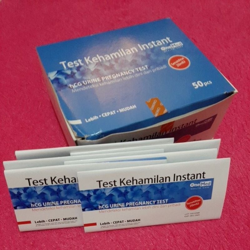 TESTPACK Positif HAMIL OneMed Tes Tespack TES KEHAMILAN