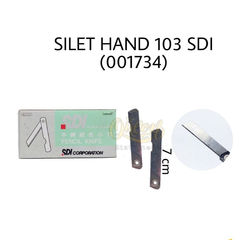 

SDI Pencil Knives / Silet / Pisau Lipat 103
