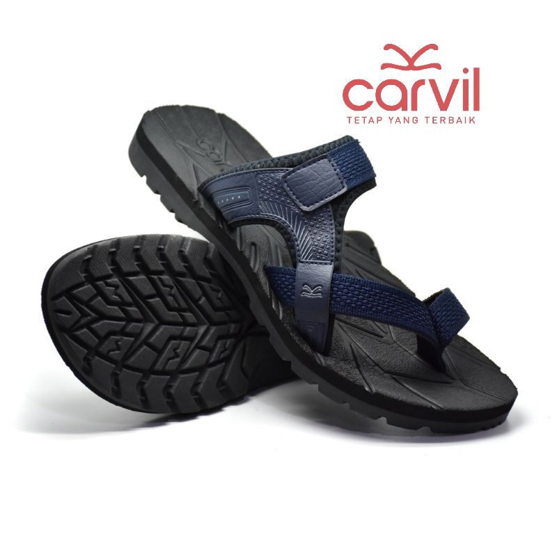 CARVIL sandal carvil pria sendal jepit carvil pria casual