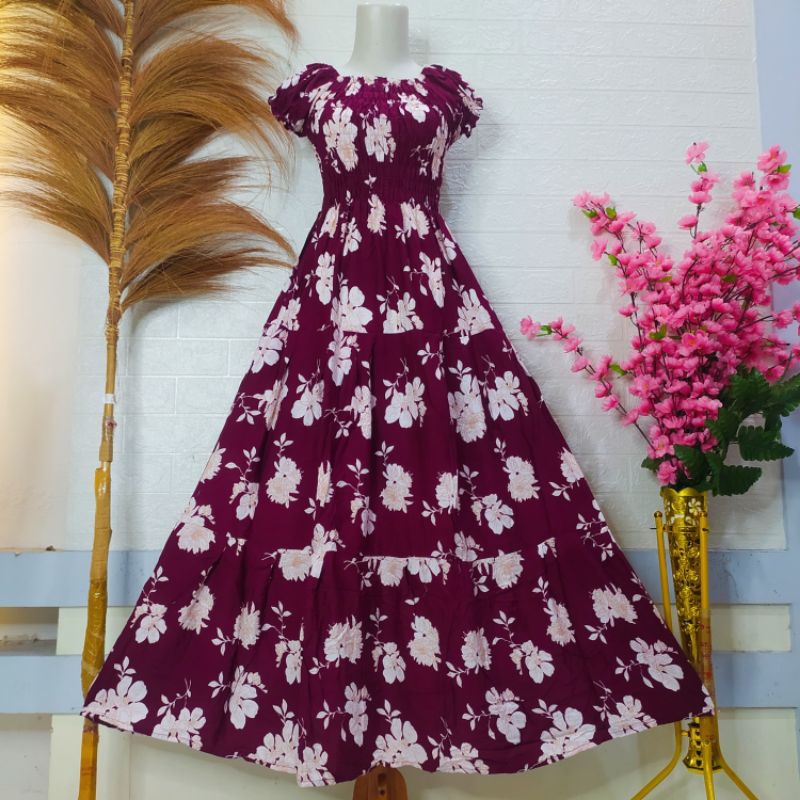 CANDA PREMIUM MAXI DRESS 001/  daster panjang / long dress / daster kekinian