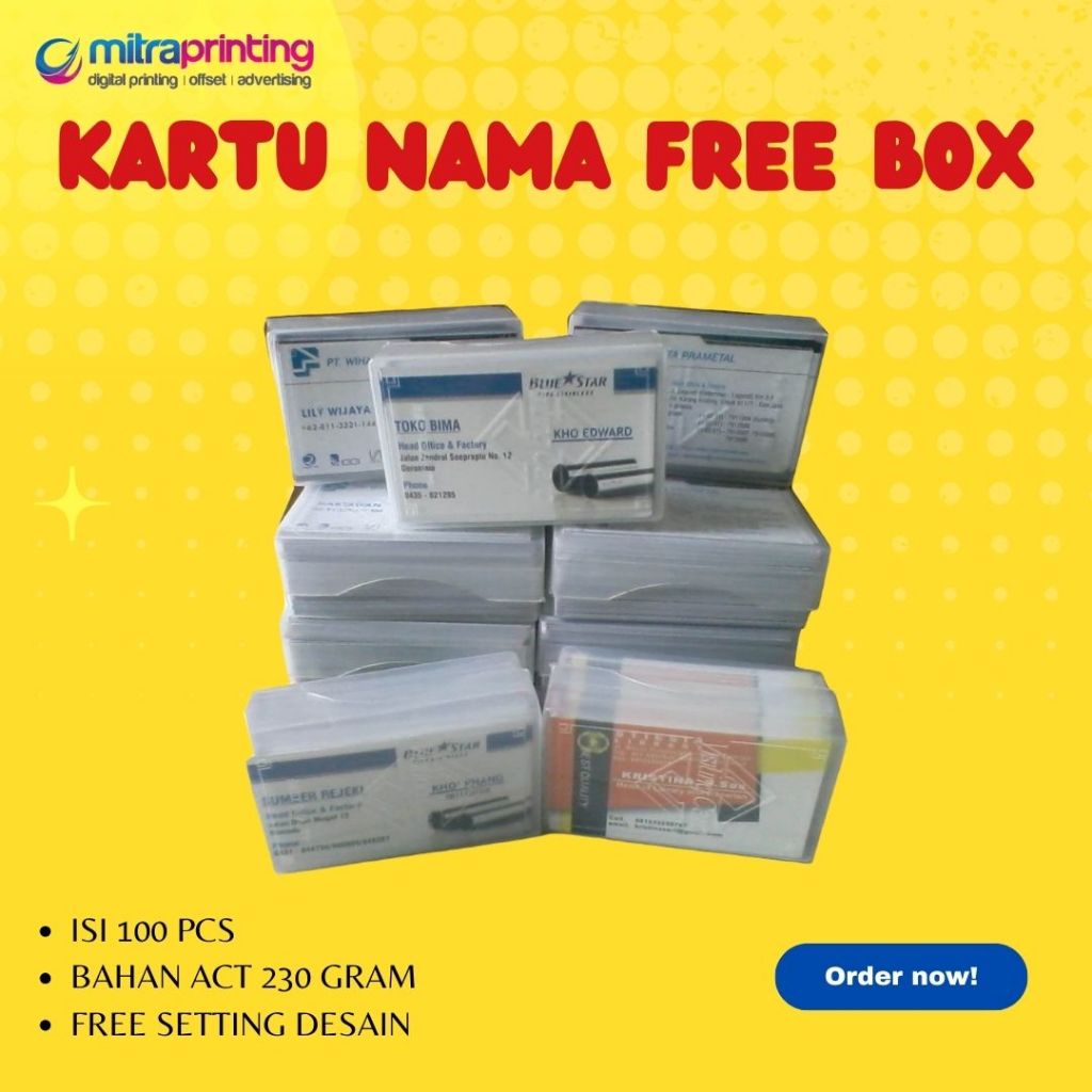 

Cetak Kartu Nama | Free Box
