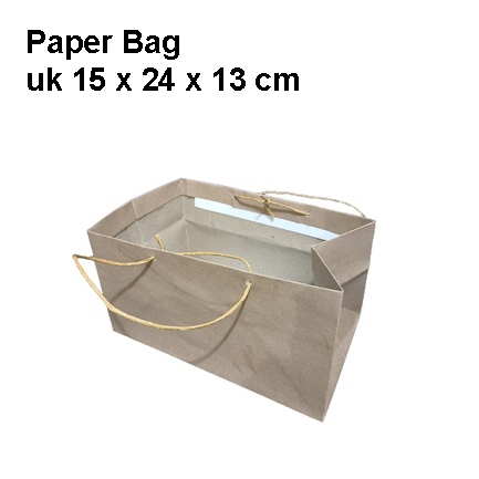 

Paper bag uk 15 x 24 x 13 cm