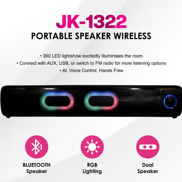 Speaker JK-1322 Wireless Speaker Portable