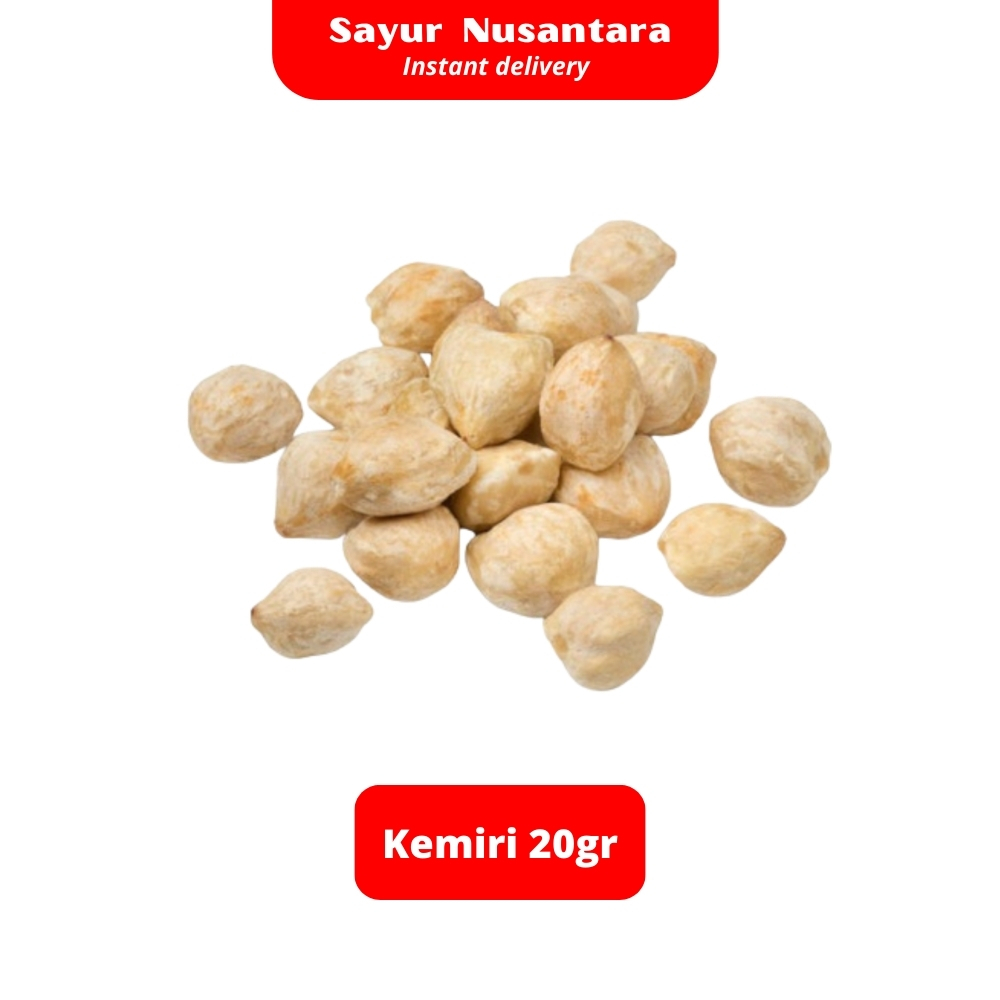 

Kemiri 20gr - Sayur Nusantara KIRIM INSTANT