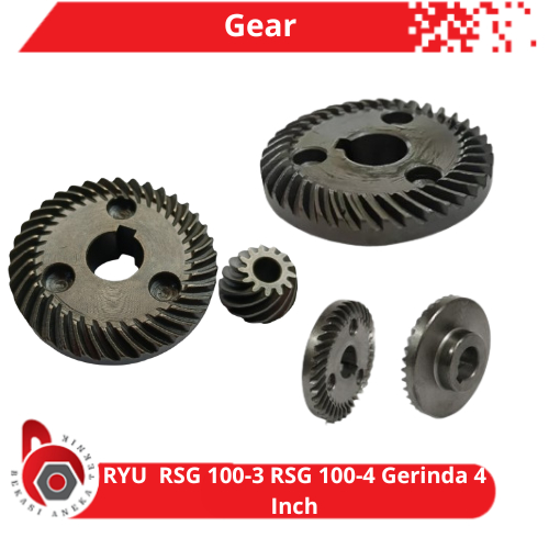 Gear Set RYU RSG 100-3 RSG 100-4 Gerinda 4 Inchi RYU Gear 37 Gear 13