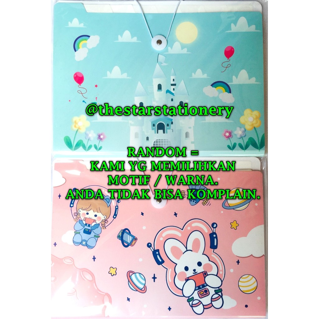 

(1 Biji) GROSIR Expanding File 9335 32.6 x 24.9 x 1 Cm / Map Harmonika / Map Sekat / Expanding File Fancy / Expanding File GXIMP 9335