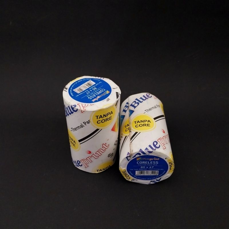 

(1 roll) Kertas Thermal 80mm x 47 Blueprint Thermal Paper Roll