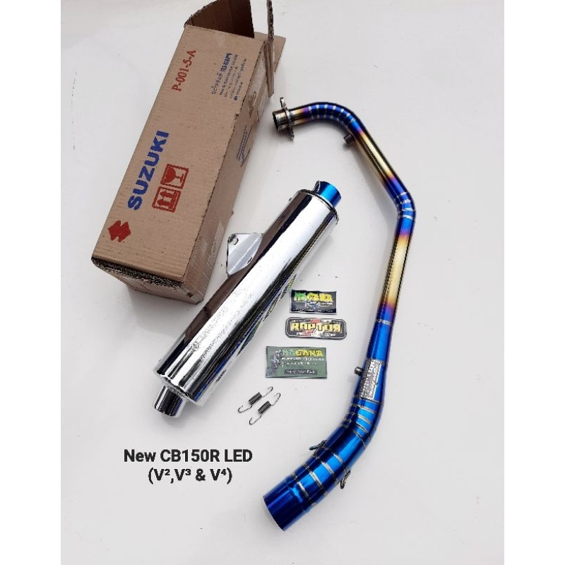 Knalpot Satria  Fu CBU/ ORI Thailand pnp di Honda New CB150R LED