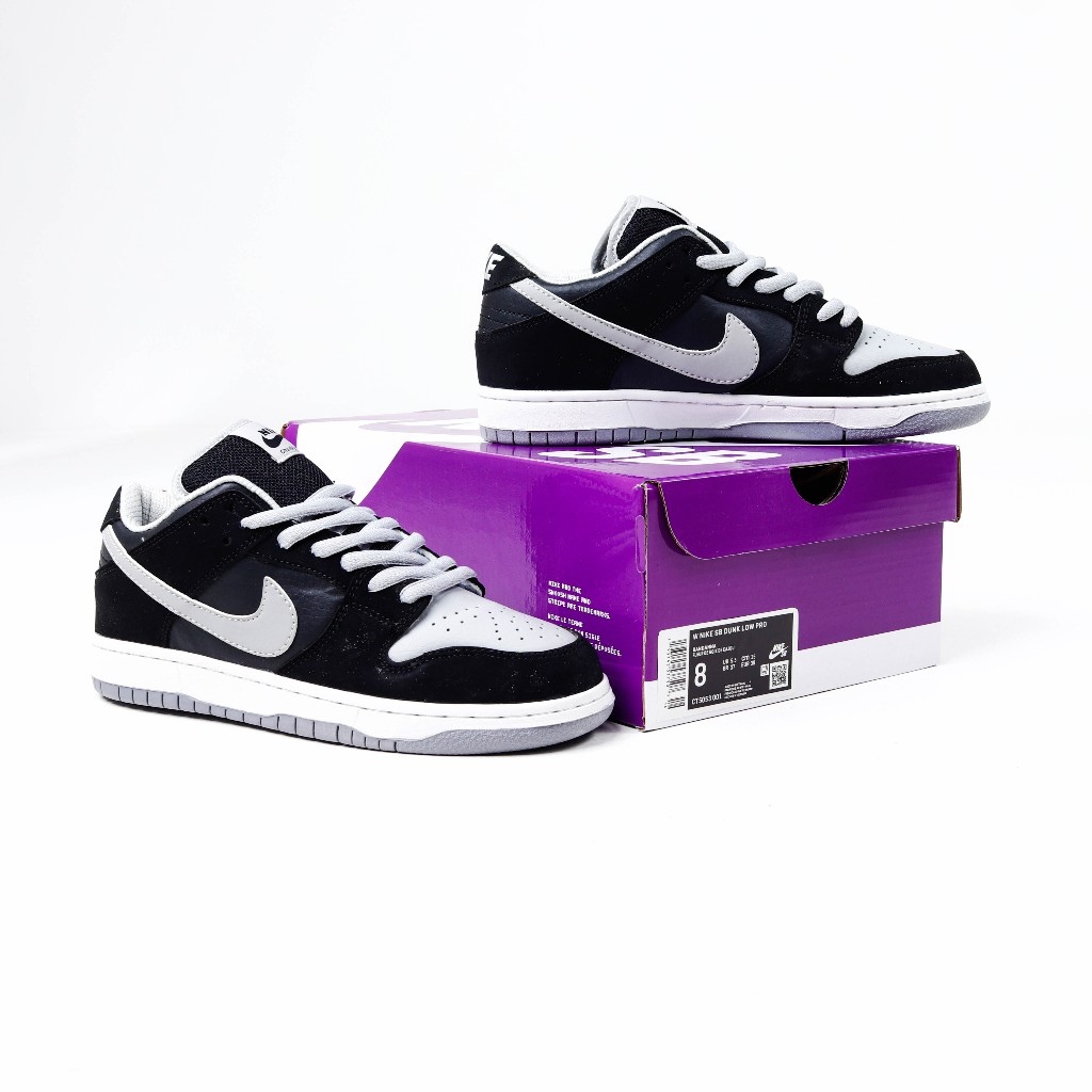(MDNS) Sepatu Nike SB Dunk Low J Pack Shadow Black Grey