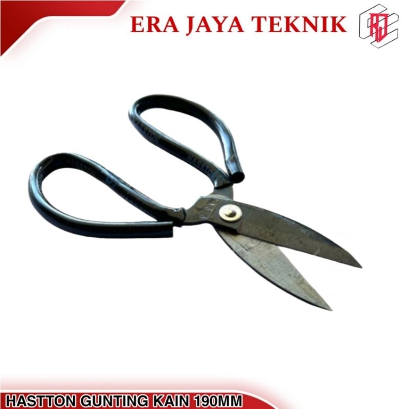 

HASSTON Gunting Kain 190mm Gagang Hitam 1353-015