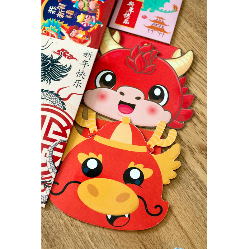 

READY STOCK AMPLOP ANGPAO CNY IMLEK 2024 DRAGON YEAR