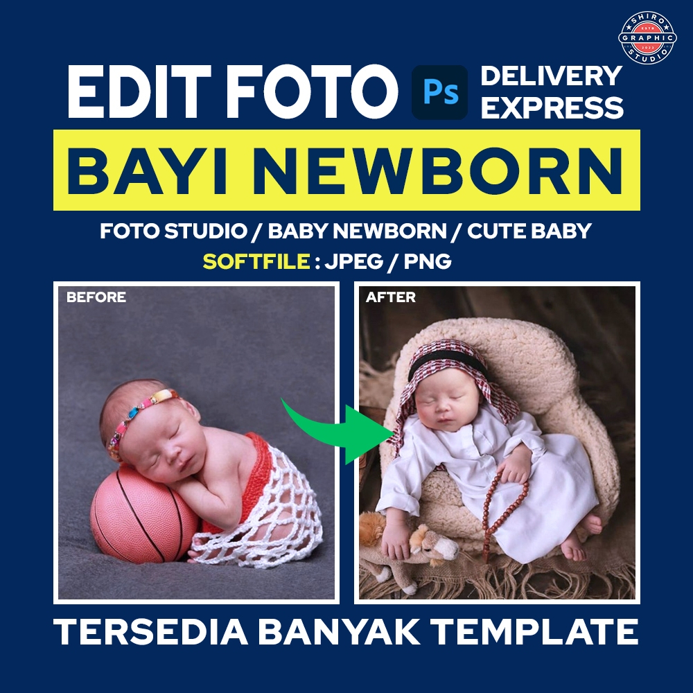 Jasa Edit Foto Bayi Murah