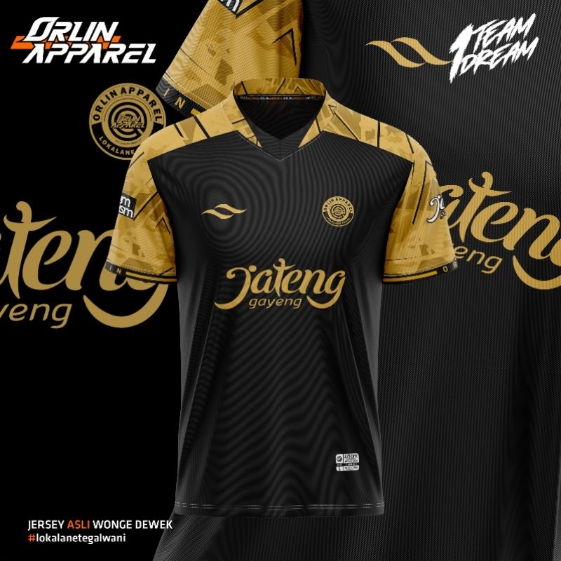 Jersey Orlin Apparel "Jateng Gayeng"