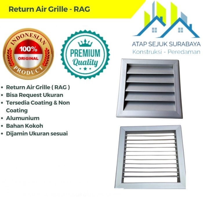 RAG Grill ac / Return Air Grill Natural