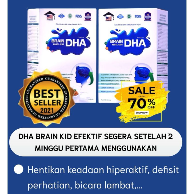 

Susu Nutrisi Untuk Perkembangan Otak Anak DHA BRAIN KIDS