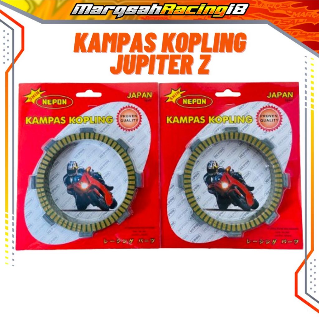Kampas Kopling Nepon Jupiter z Vega RMARQSAH RACING18