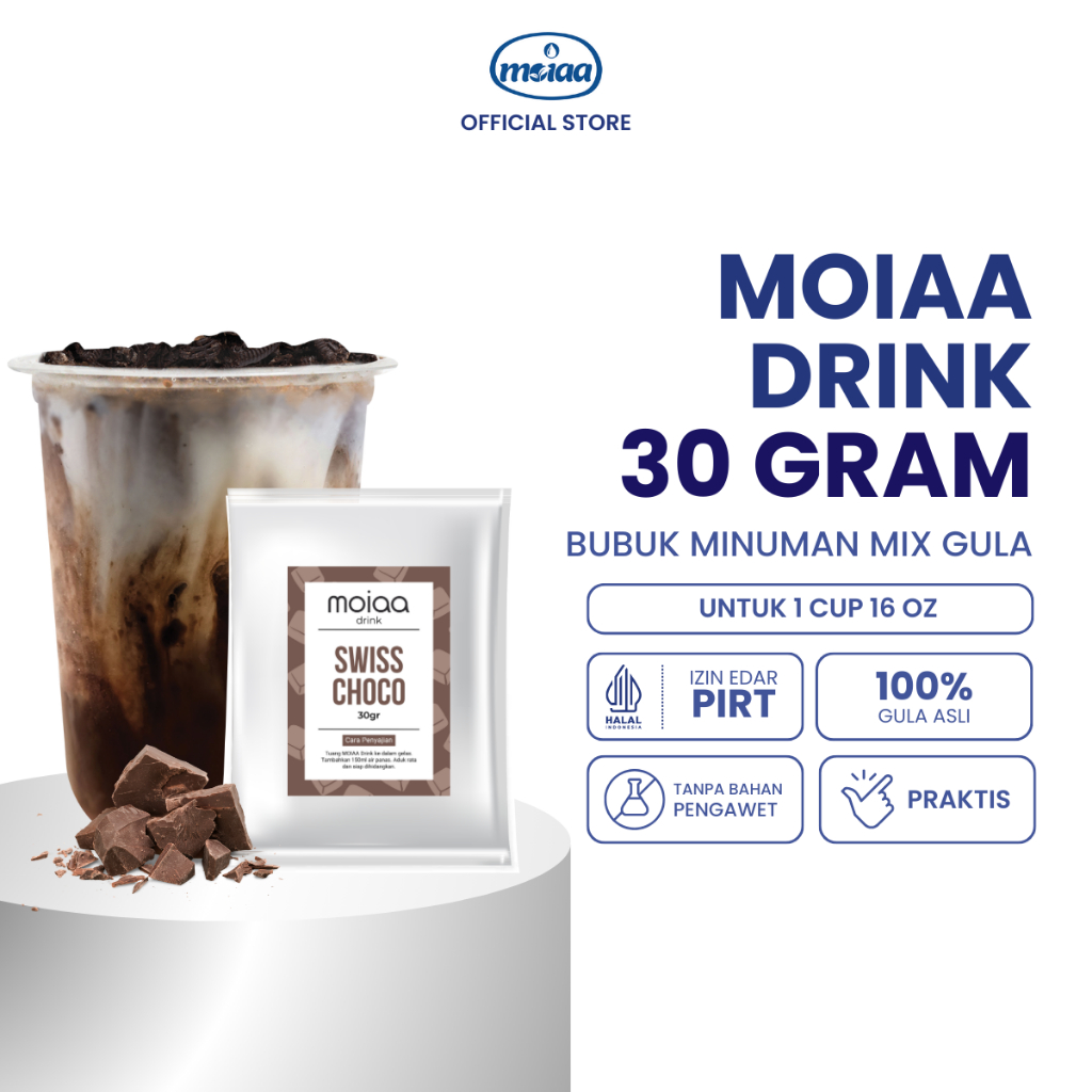 

MOIAA x SBC - Bubuk Minuman Sbc Drink 30gr / Bubuk Instan siap pakai